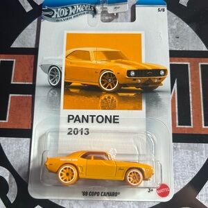 Hot Wheels '69 COPO Camaro Pantone 2013 Yellow Die-Cast Toy Car